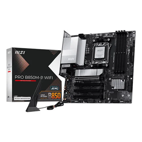 MSI PRO B850M-A WIFI AMD Motherboard