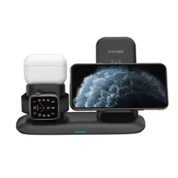Porodo 4-in-1 Slim Charging Base