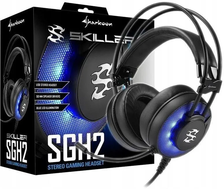 Sharkoon SKILLER SGH2 Stereo Wired Gaming Headse
