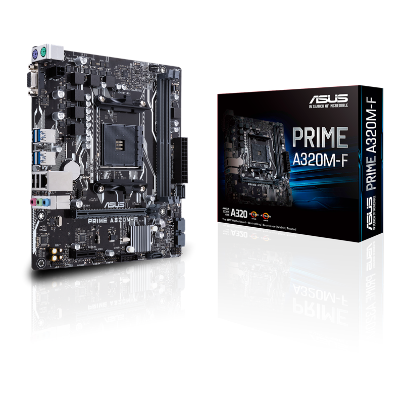 Asus Prime A320M-F AMD Motherboard