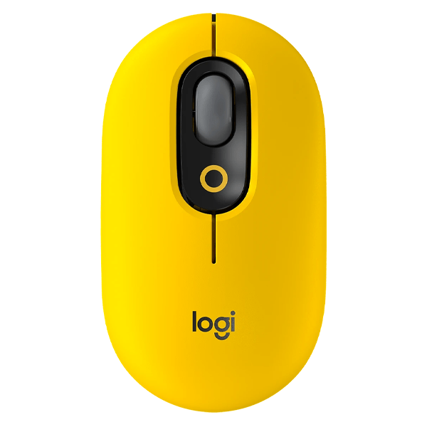 Logitech POP Wireless Mouse with Emoji Button Function