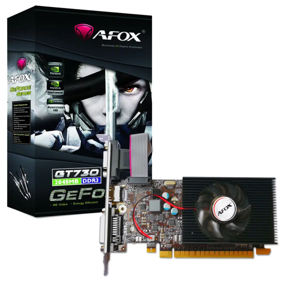 AFOX GeForce GT730 4GB DDR3 Graphics Card