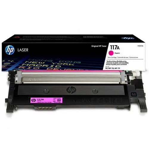 HP 117A Original Laser Toner Cartridge – Black, Cyan, Magenta, Yellow