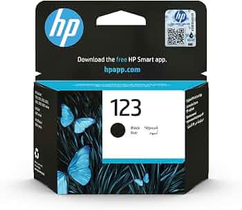 HP 123 Original Ink Cartridge – Black, Tri-color