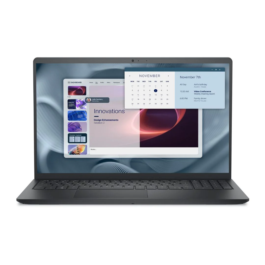 Dell Pro 15 Essential PV15250 Laptop – Intel Core i7, 8GB RAM, 512GB SSD, 15.6? FHD, DOS