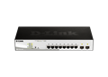 D-Link 8-Port PoE Gigabit Smart Managed Switch (DGS-1210-10P)
